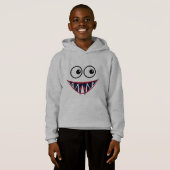 Spooky Kinder Hooded Sweatshirt - Creepy (Voorkant volledig)