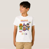 Spooky Kinder T-shirt voor Halloween Fun (Voorkant volledig)