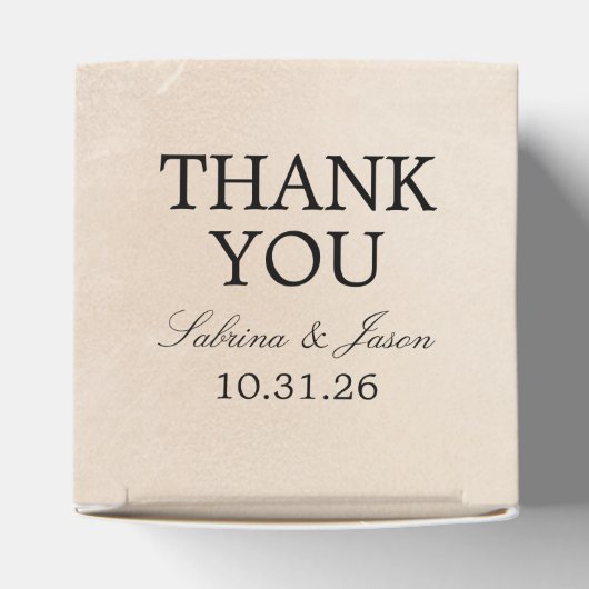 Spooky Kleine Paar Bedankdoosjes (Bovenkant)