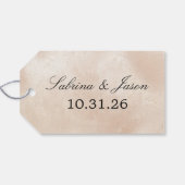 Spooky Kleine Paar Cadeaulabel (Achterkant Horizontaal)