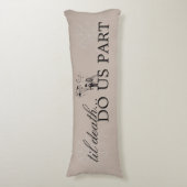 Spooky Kleine Paar Lichaamskussen (Voorkant Verticaal)