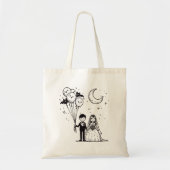 Spooky Kleine Paar Tote Bag (Voorkant)