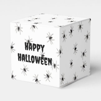 Spooky kleine spieren over Halloween Bedankdoosjes