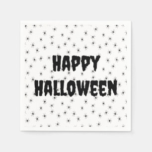 Spooky kleine spieren over Halloween Servet