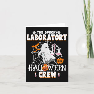 Spooky Laboratorium Halloween Crew Spooky Medical Kaart
