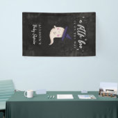 Spooky Little Boo Meisje Baby shower Spandoek (Beurs)