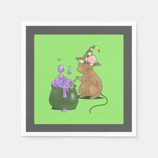 Spooky Little Mouse Servet (Voorkant)