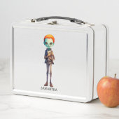 Spooky Maar Schattigee Zombie Kind - Schattige Mac (In situ)