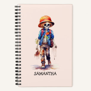 Spooky Maar Schattigee Zombie Kind - Schattige Mac Notitieboek