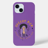 Spooky mama niet knoeien met haar Case-Mate iPhone case (Achterkant)