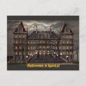 Spooky Mansion Halloween Briefkaart (Voorkant)