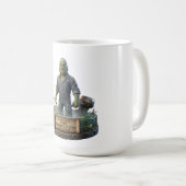 Spooky Mechanic Swamp Creature Funny Halloween Mug (Devant droit)