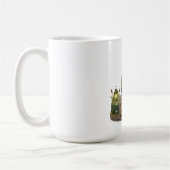 Spooky Mechanic Swamp Creature Funny Halloween Mug (Gauche)