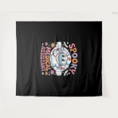 Spooky medische assistent Schattige Halloween Esse Wandkleed (Voorkant (horizontaal))