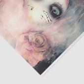 Spooky Meisje 16 Decoupage Papier (Detail)