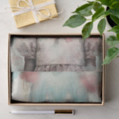 Spooky meisje 7 Decoupage Papier (Geschenk)