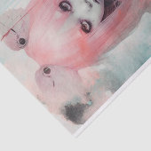 Spooky Meisje 9 Decoupage Papier (Detail)