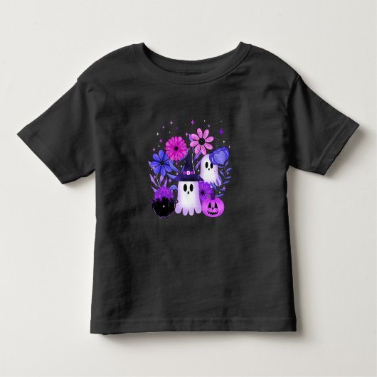 Spooky Midnight Garden Kinder Shirts (Voorkant)