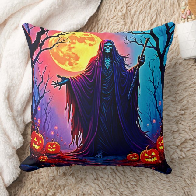 Spooky Moon Death's Call Design Kussen (Deken)