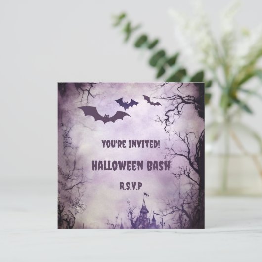 Spooky Night: Bats & Haunted House Halloween Bash (Staand voorkant)