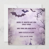 Spooky Night: Bats & Haunted House Halloween Bash (Achterkant)