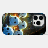 Spooky Night Cemetery Schattige Halloween Ghost Case-Mate iPhone Case (Achterkant (horizontaal))