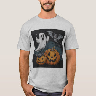 Spooky Night Friends Halloween T-shirt