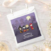 Spooky Night Halloween Party Bedankzakje (Geknipt)