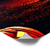 Spooky Night Haunted House Thrills Poster (Hoek)