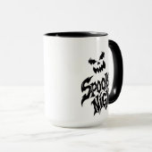 Spooky night Pumpkin face   Mok (Voorkant rechts)