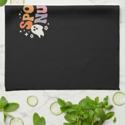 Spooky Nurse Classic T-shirt Theedoek (Gevouwen)