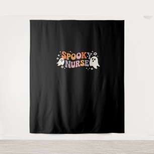 Spooky Nurse Classic T-shirt Wandkleed