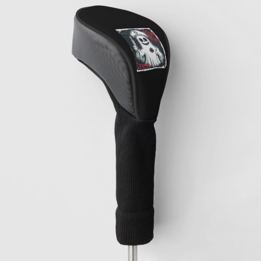 Spooky Nurse Ghost Haunted Hospital Crew Ghostly N Golfheadcover (Schuin)