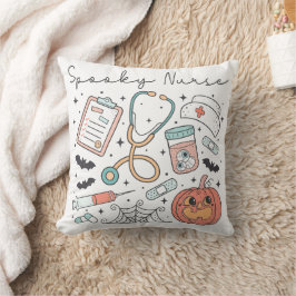 Spooky Nurse Halloween Kussen