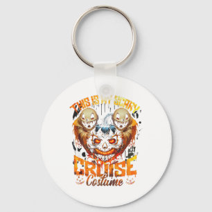 Spooky Nurse Halloween Schattigee Kant Ghost Boo B Sleutelhanger