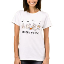 SPOOKY NURSE HALLOWEEN T-SHIRT