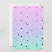 Spooky One, 1st Birthday Halloween Uitnodiging (Achterkant)