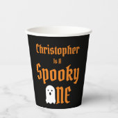 Spooky One 1st Birthday Papieren Bekers (Voorkant)