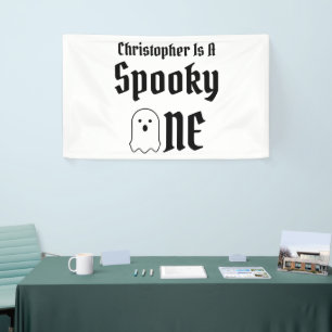 Spooky One 1st Birthday Spandoek