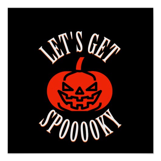 Spooky One Birthday Perfect Poster (Voorkant)