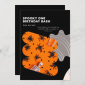 SPOOKY ONE custom Kaart (Voorkant / Achterkant)