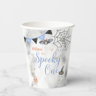 Spooky One Cute Halloween Ghost 1e verjaardag Papieren Bekers