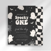 Spooky One First Birthday Invitation Eerste Boeken Kaart