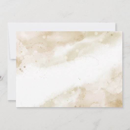 Spooky One Ghost 1e Verjaardagsuitnodiging Kaart (Achterkant)