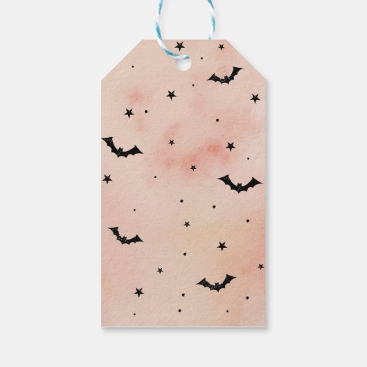 Spooky One Halloween 1e verjaardag Cadeaulabel (Achterkant)