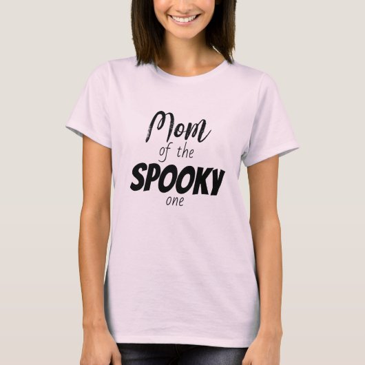 Spooky One | Halloween 1e verjaardag | Moeder Shir T-shirt (Voorkant)