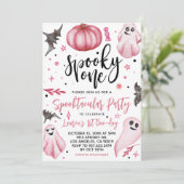 Spooky One Halloween 1st Birthday Kaart (Staand voorkant)