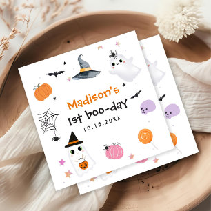 Spooky One Halloween 1st Birthday Servet