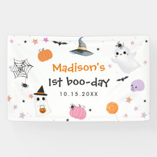 Spooky One Halloween 1st Birthday Spandoek