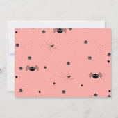 Spooky One Halloween eerste verjaardagsfeestje Kaart (Achterkant)